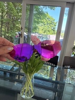 RetroSuperFuture Purple Shield Sunglasses